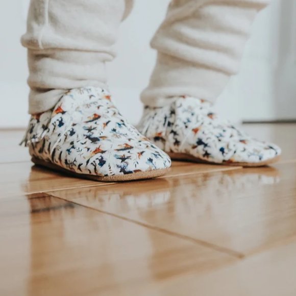 BRAND NEW! Lighthouse Kids Children's Moccasins - Into The Wild - Size 9 Big Kid - Picture 2 of 10